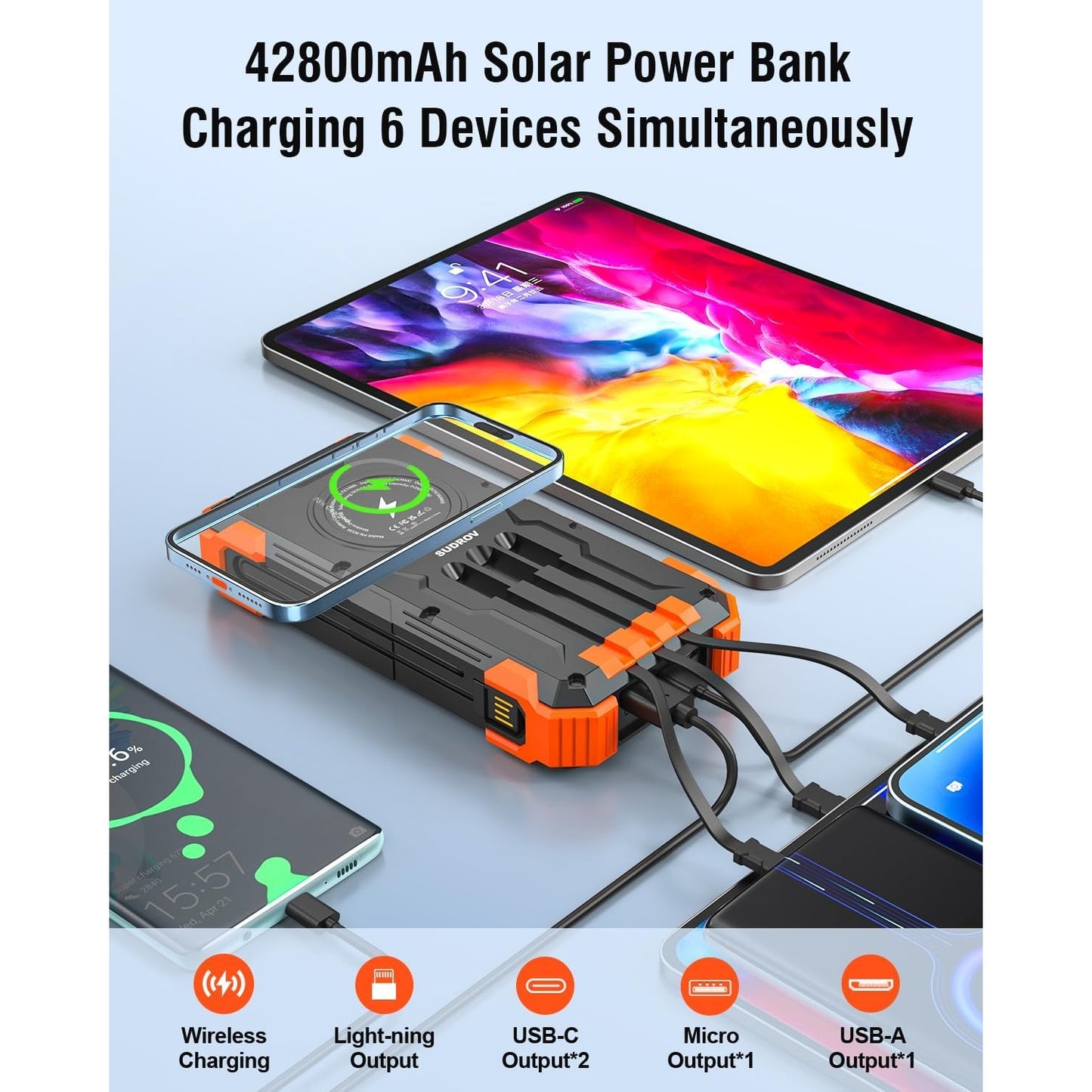 Solar power bank
