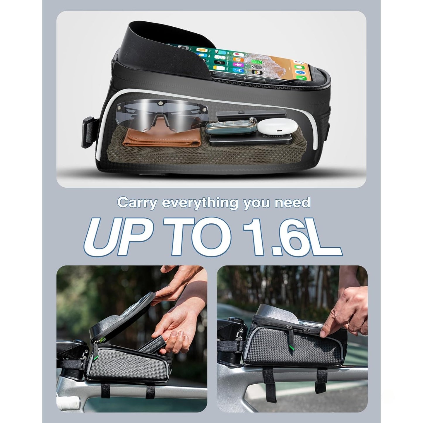Waterproof Bike Phone Frame Bag™