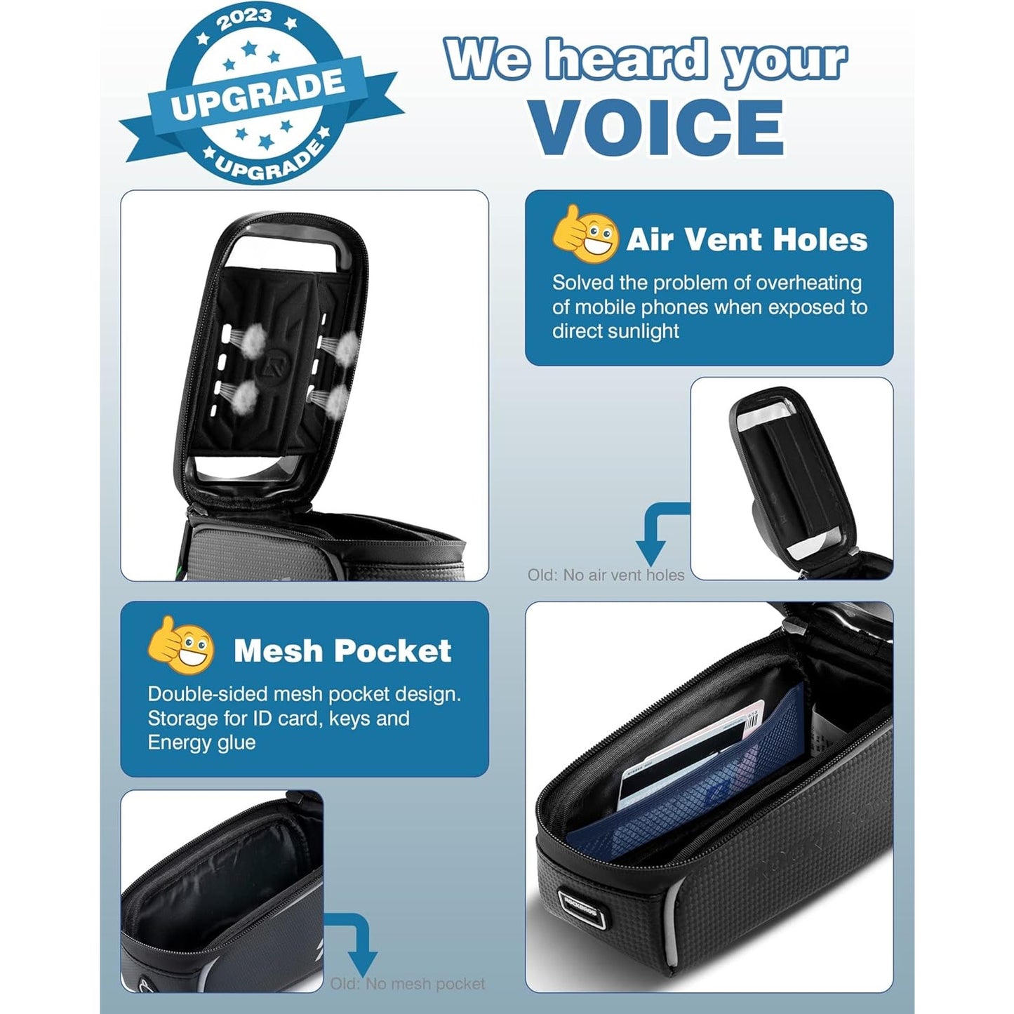 Waterproof Bike Phone Frame Bag™