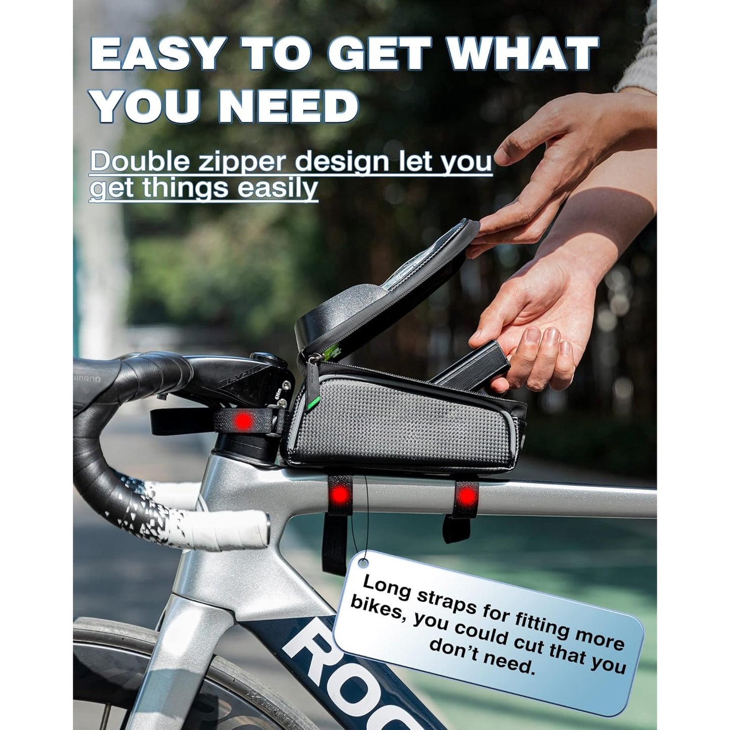 Waterproof Bike Phone Frame Bag™