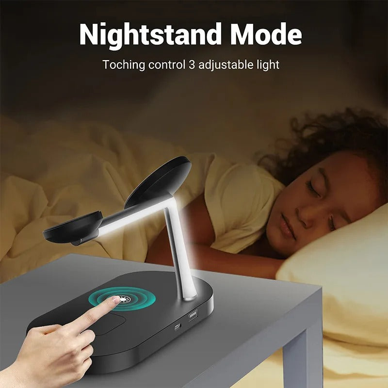 FalconSpin™ Magnetic 3-in-1 Charging Stand