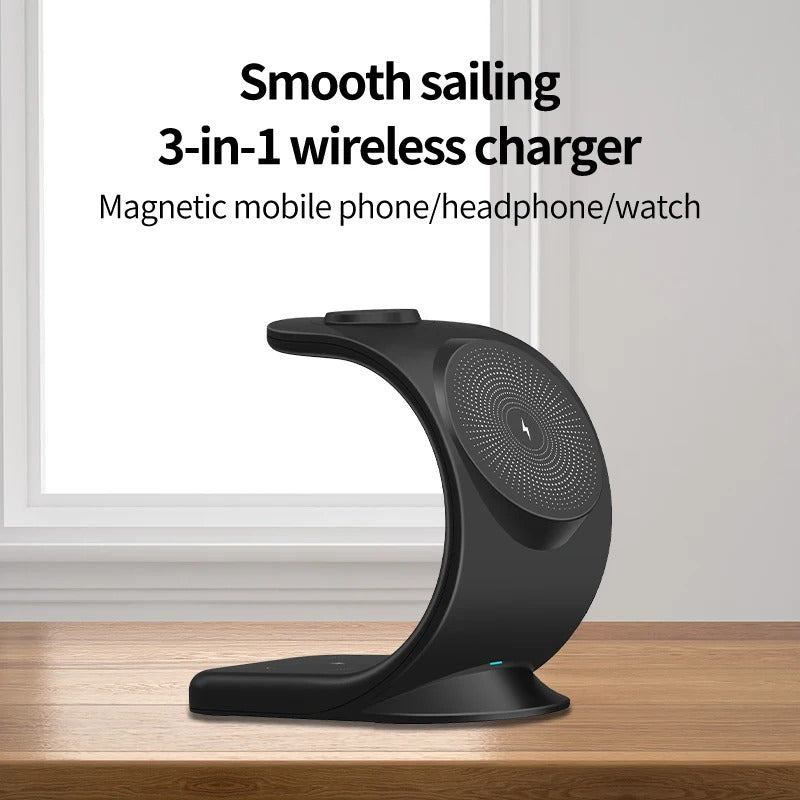 FalconSpin™ Magnetic 3-in-1 Charging Stand