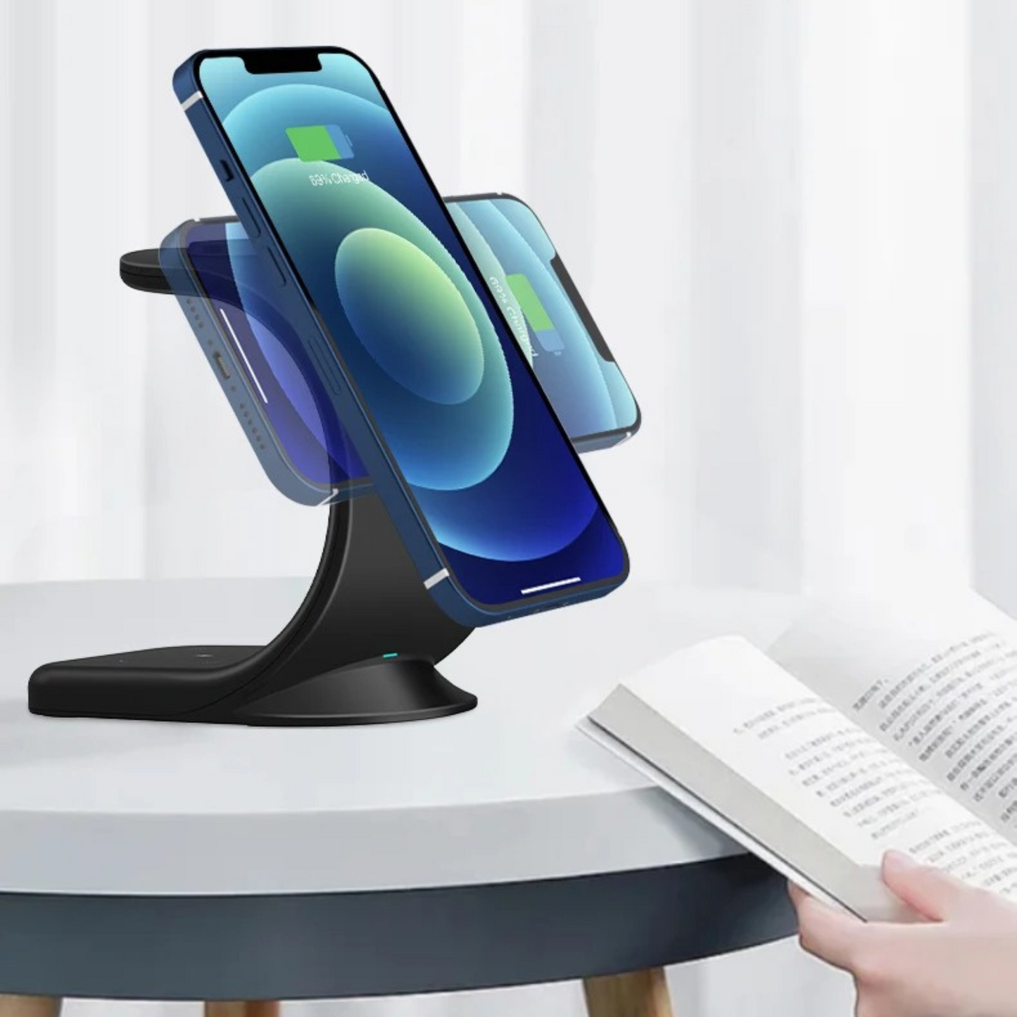 FalconSpin™ Magnetic 3-in-1 Charging Stand