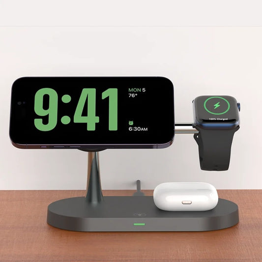 FalconSpin™ Magnetic 3-in-1 Charging Stand