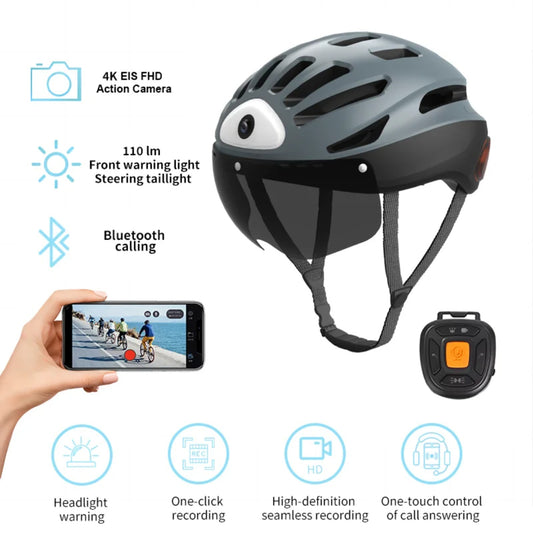 Smart bicycle helmet