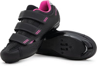 Black/Pink Velcro Straps