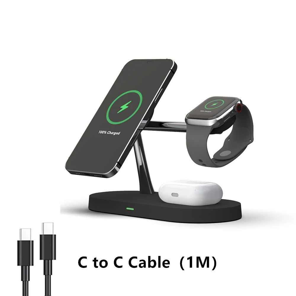 FalconSpin™ Magnetic 3-in-1 Charging Stand