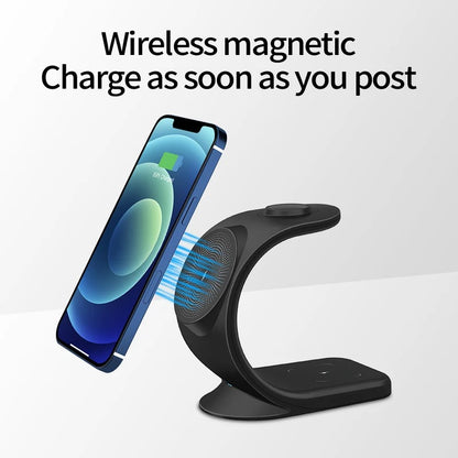 FalconSpin™ Magnetic 3-in-1 Charging Stand