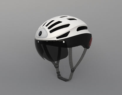 Smart bicycle helmet