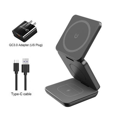 FalconSpin™ Magnetic 3-in-1 Charging Stand