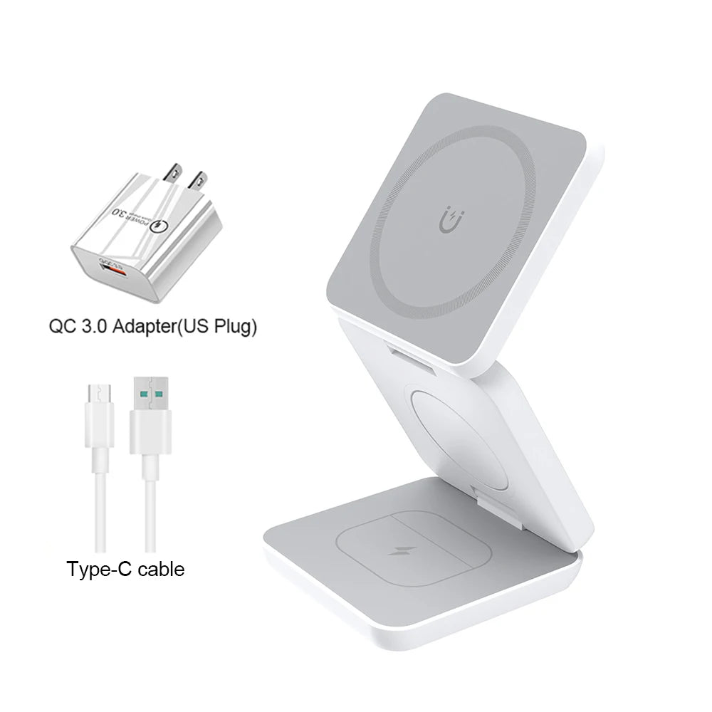 FalconSpin™ Magnetic 3-in-1 Charging Stand