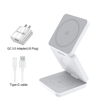 FalconSpin™ Magnetic 3-in-1 Charging Stand