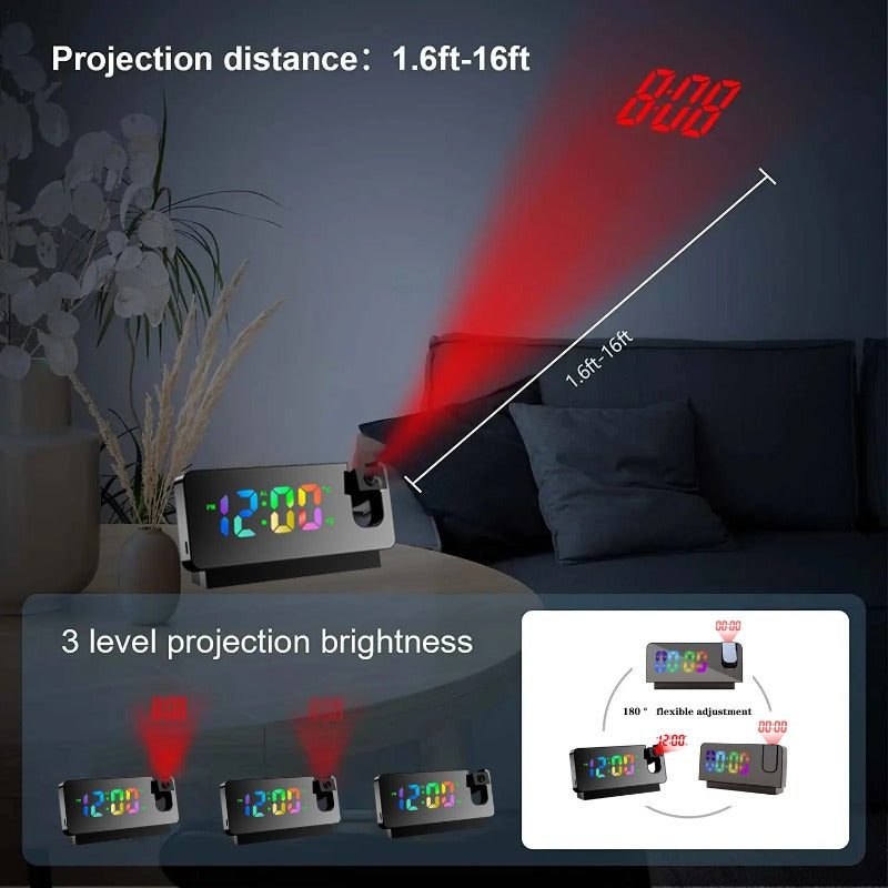 Mini 4K WiFi Clock Camera