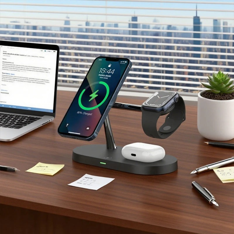 FalconSpin™ Magnetic 3-in-1 Charging Stand